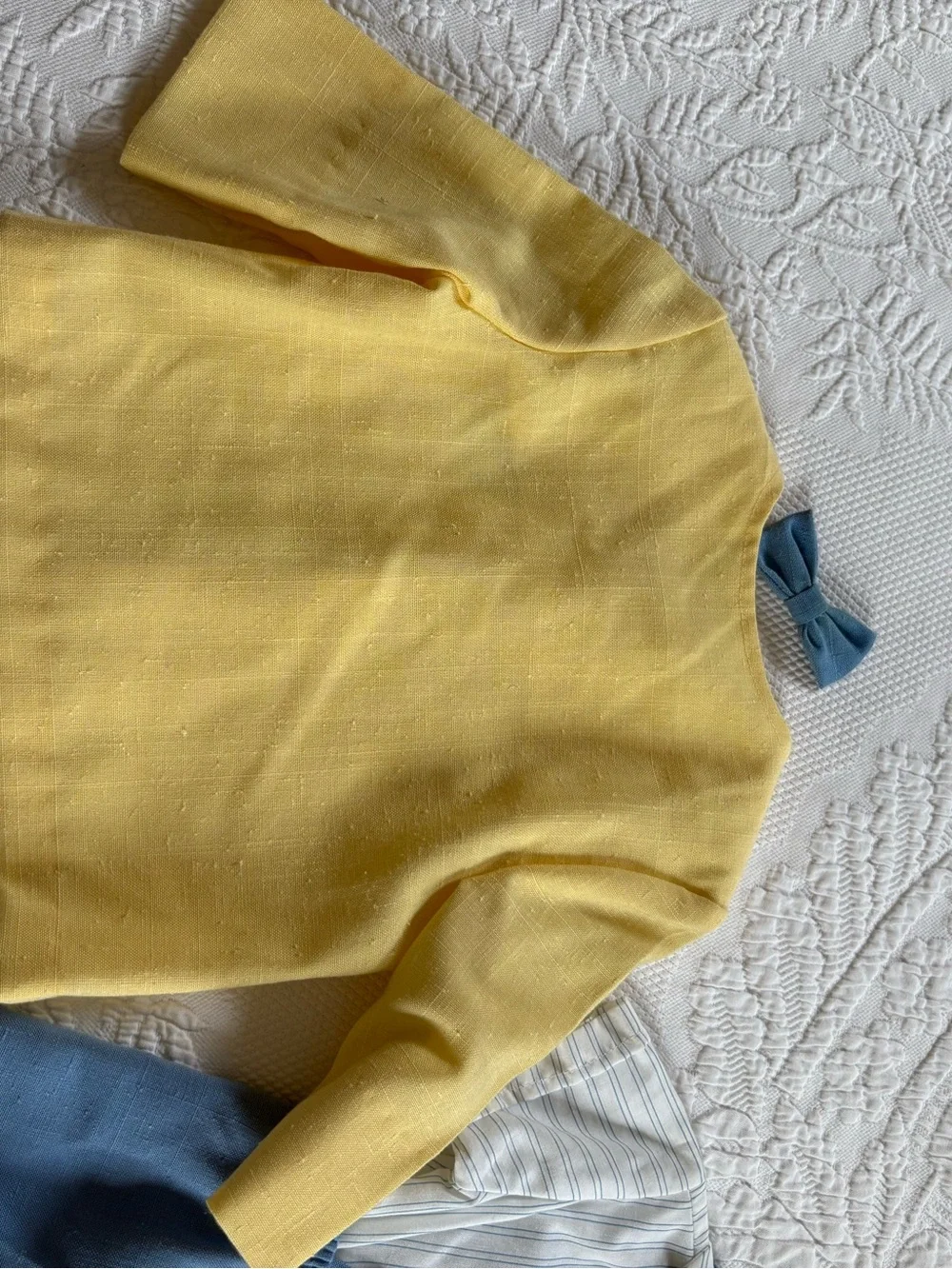 Vintage 70s Good Lad baby boy's blazer suspender shortalls outfit set 12 mos